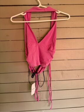 NWT forever 21 pink crop top